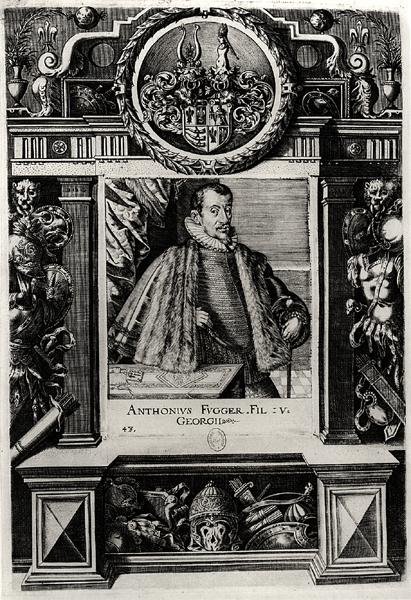 Kreivi Anton Fuggerin (1493-1535) muotokuva tekijältä French School