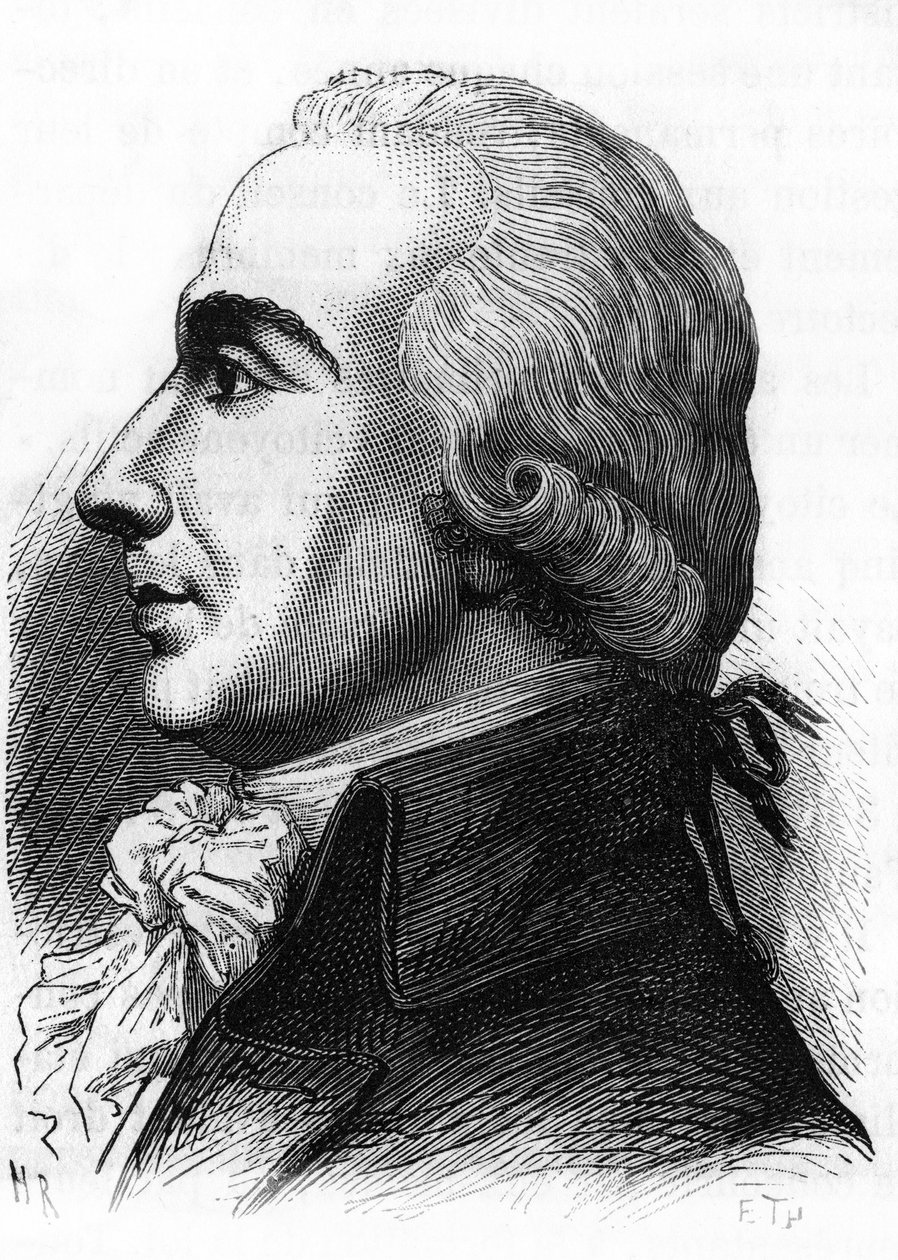 Dominique Joseph Garatin (1749-1833) muotokuva ranskalainen lakimies, toimittaja ja filosofi, tekijältä French School