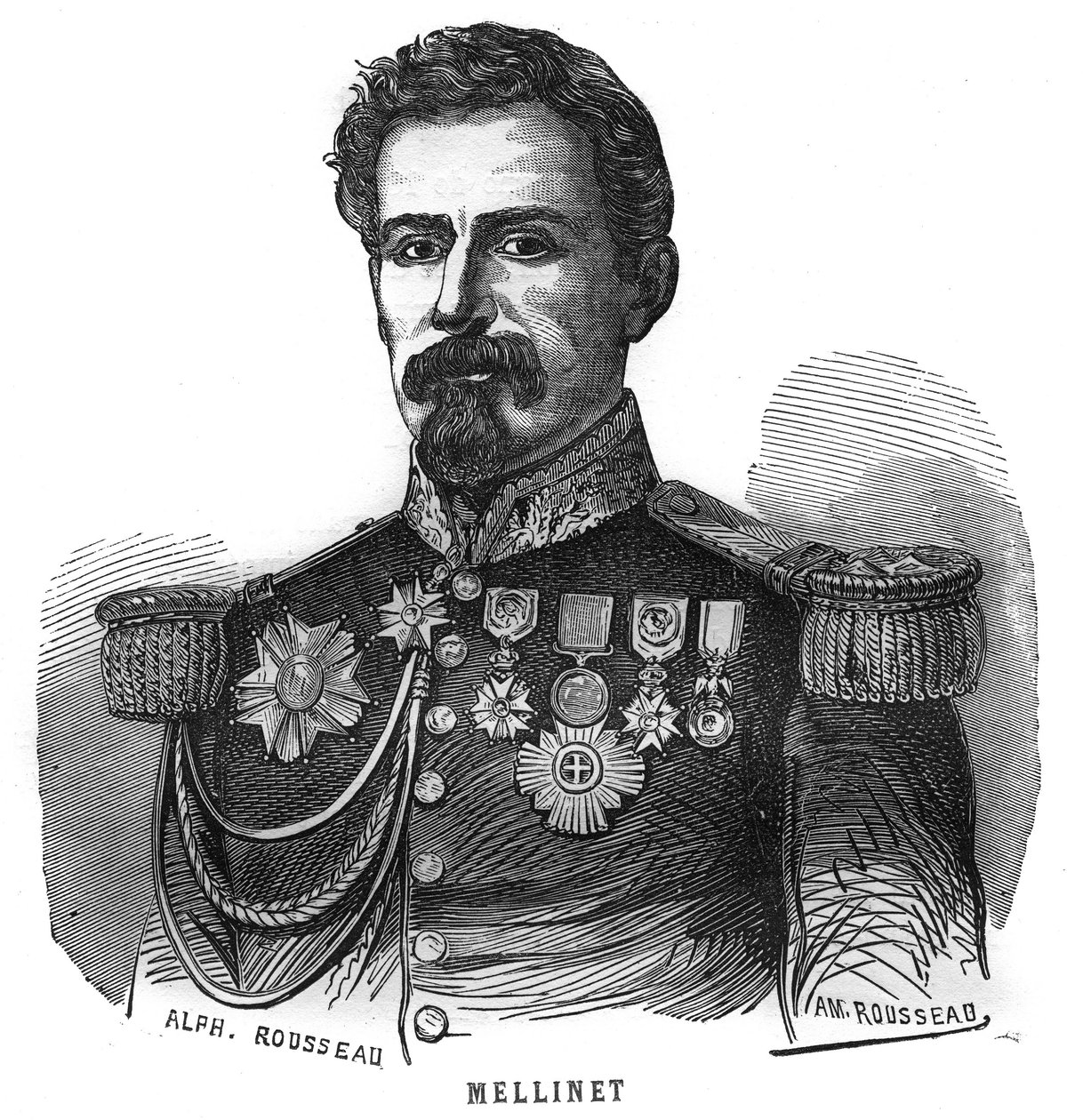 Muotokuva Emile Henry Mellinet