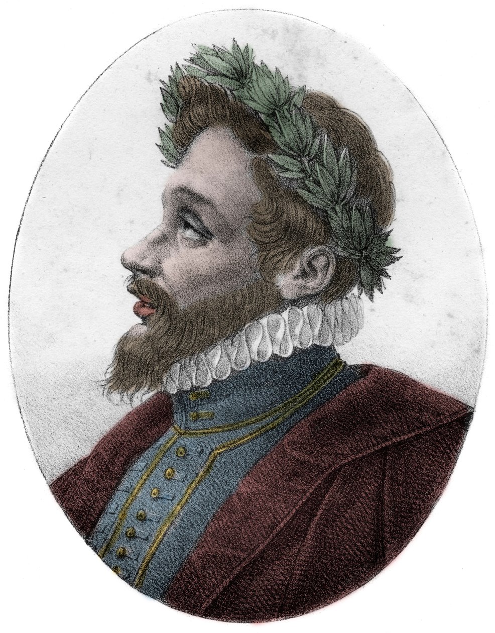 Etienne Jodellen muotokuva (Pariisi tekijältä French School