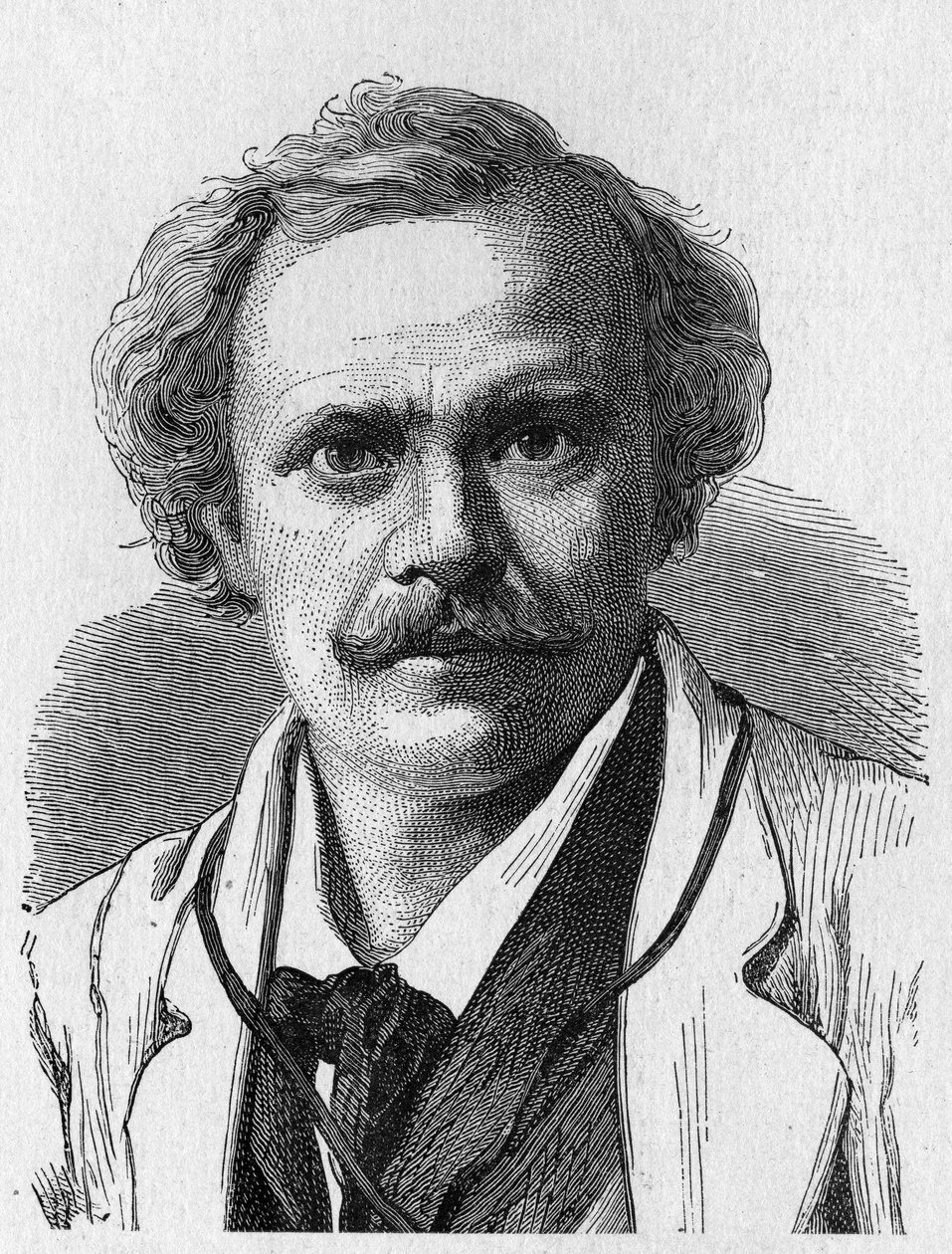 Félix Nadarin (1820 - 1910) muotokuva - "" Tiedealbumissa; maineikkaat tutkijat; Suuria löytöjä””” 1896. tekijältä French School