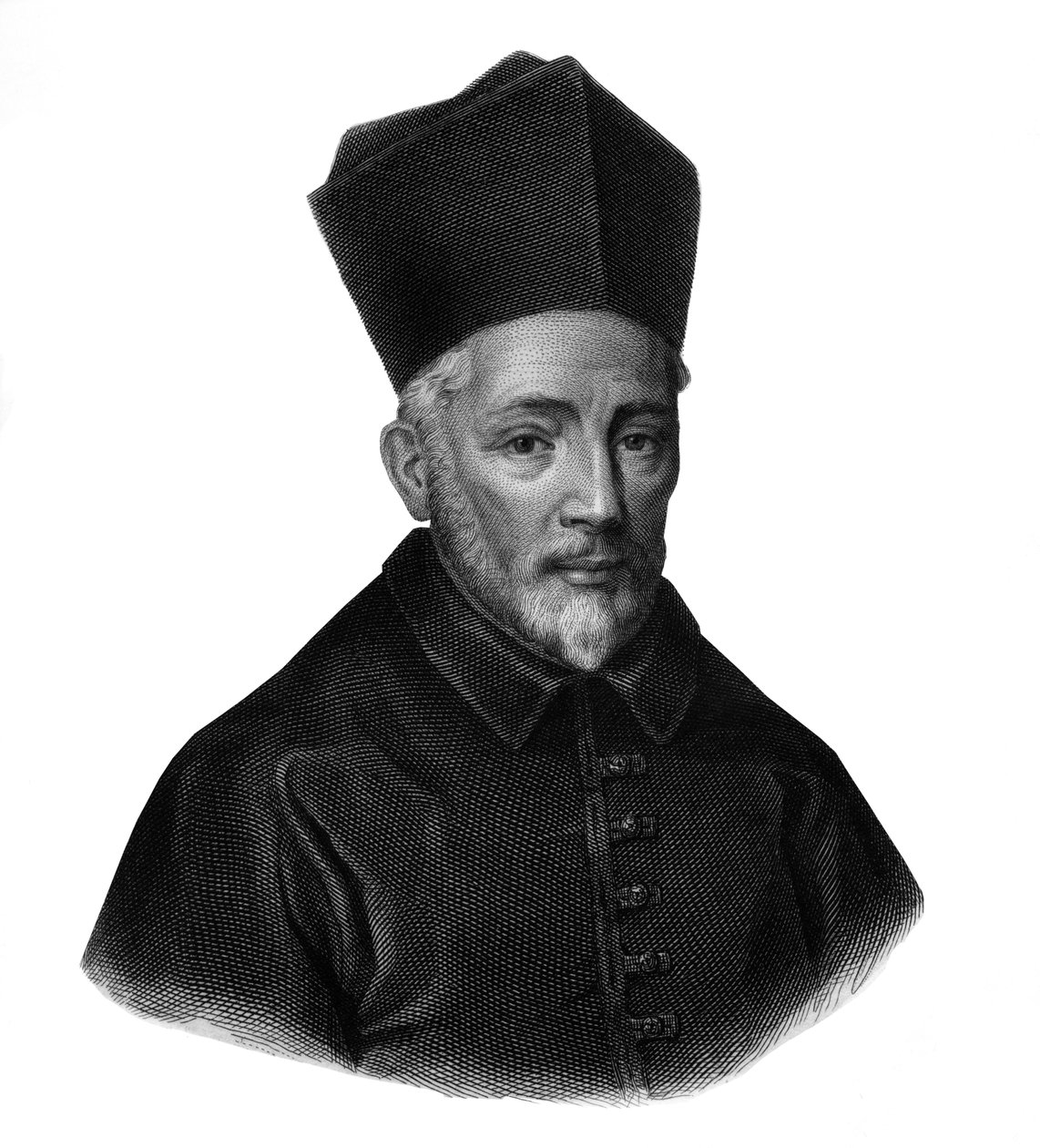 Cambrain arkkipiispan Francois Van Der Burchin (1567-1644) muotokuva. tekijältä French School