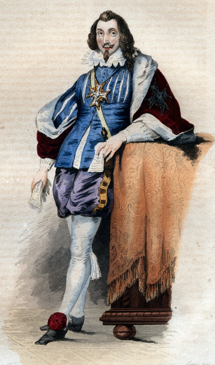 Ranskalaisen hoviherran ja marsalkka Francois de Bassompierren (1579-1646) muotokuva. tekijältä French School