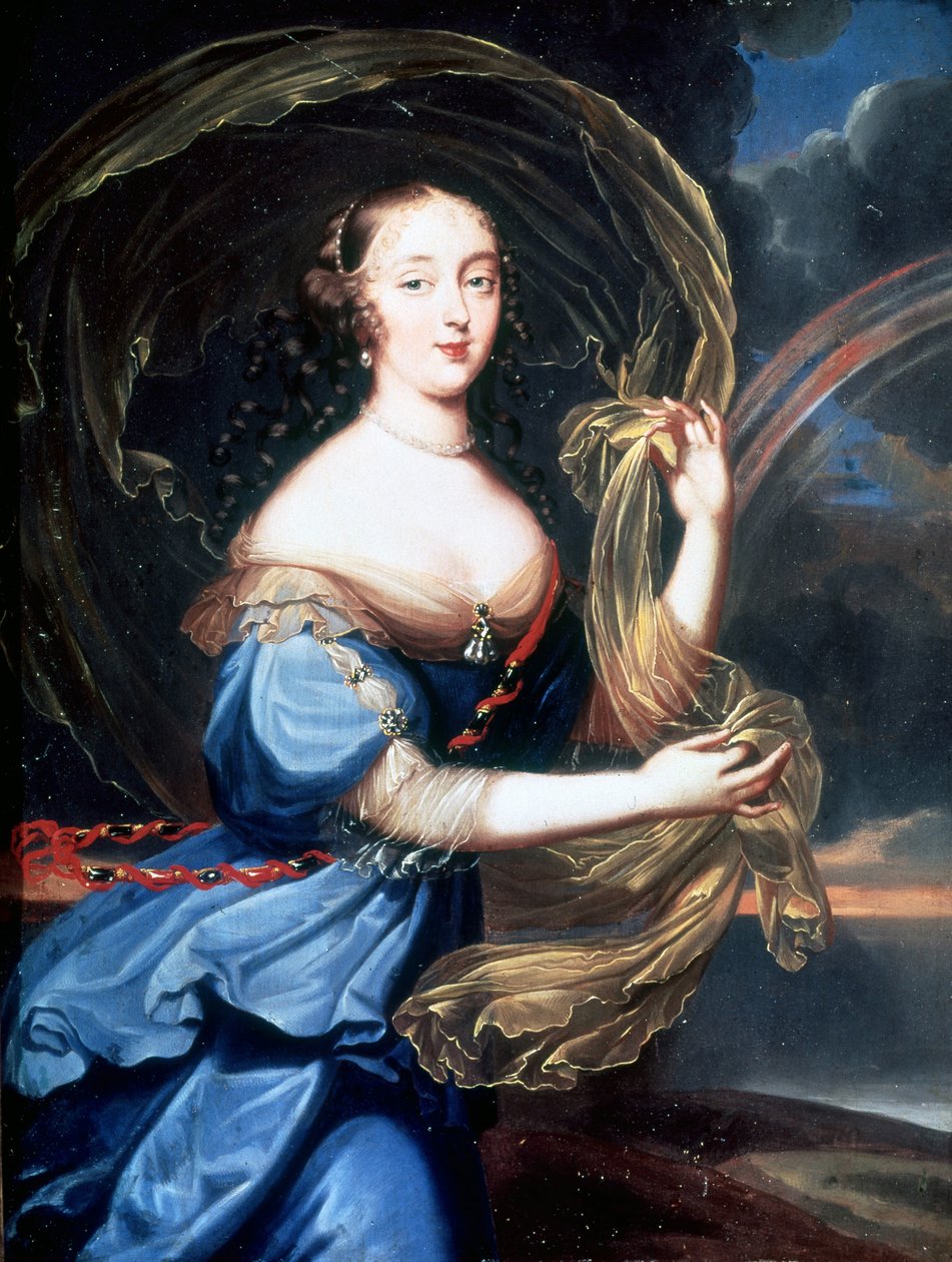 Rochechouart Mortemartin, Marquise de Montespanin (tai Madame de Montespanin) (1640-1707) muotokuva Francoise Athenais