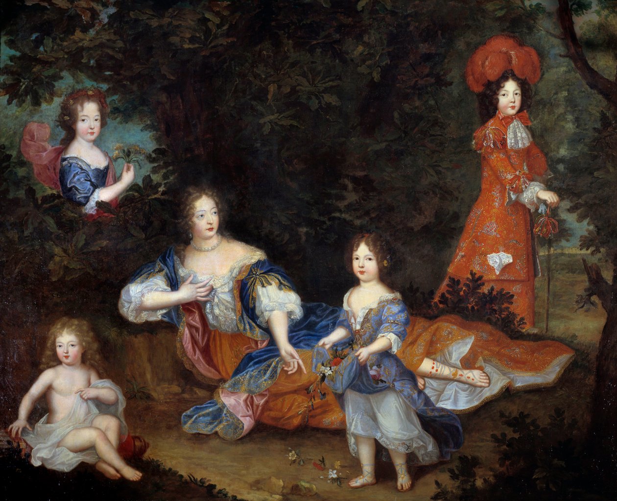 Rochechouart Mortemartin, Marquise de Montespanin (tai Madame de Montespanin) (1640-1707) muotokuva Francoise Athenais