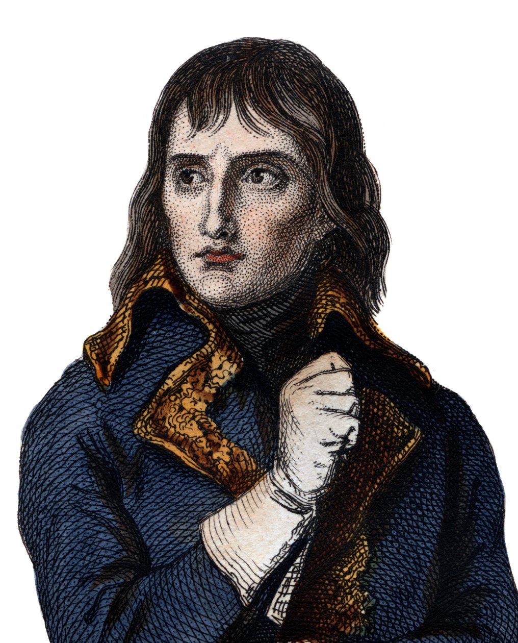 Kenraali Bonaparten muotokuva (Napoleon Bonaparte) (1768-1821). tekijältä French School