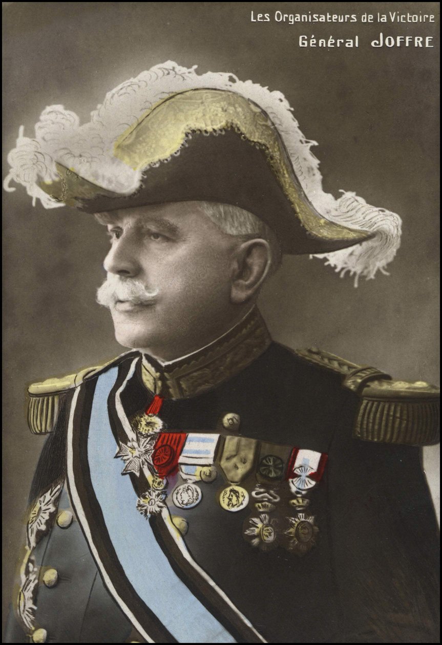 Kenraali Joseph Joffren (1852 - 1931) muotokuva. tekijältä French School