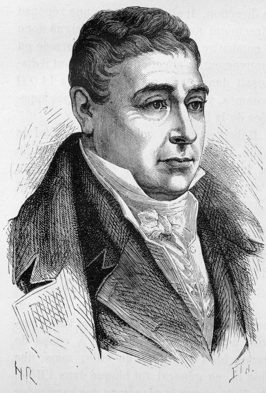Kenraali La Fayette (Lafayette) (1757 - 1834) muotokuva - Henri Martinin "Ranskan historiassa" tekijältä French School