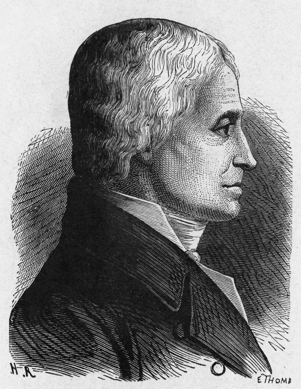 Guillaume Carcelin (1750 - 1812) muotokuva - Henri Martinin "Ranskan historiassa" tekijältä French School