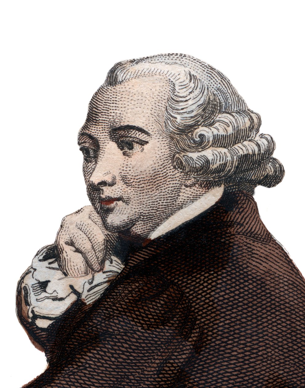 Ranskan valtiomiehen ja ministerin Guillaume Chretien de Lamoignon de Malesherbesin (1721-1794) muotokuva. tekijältä French School