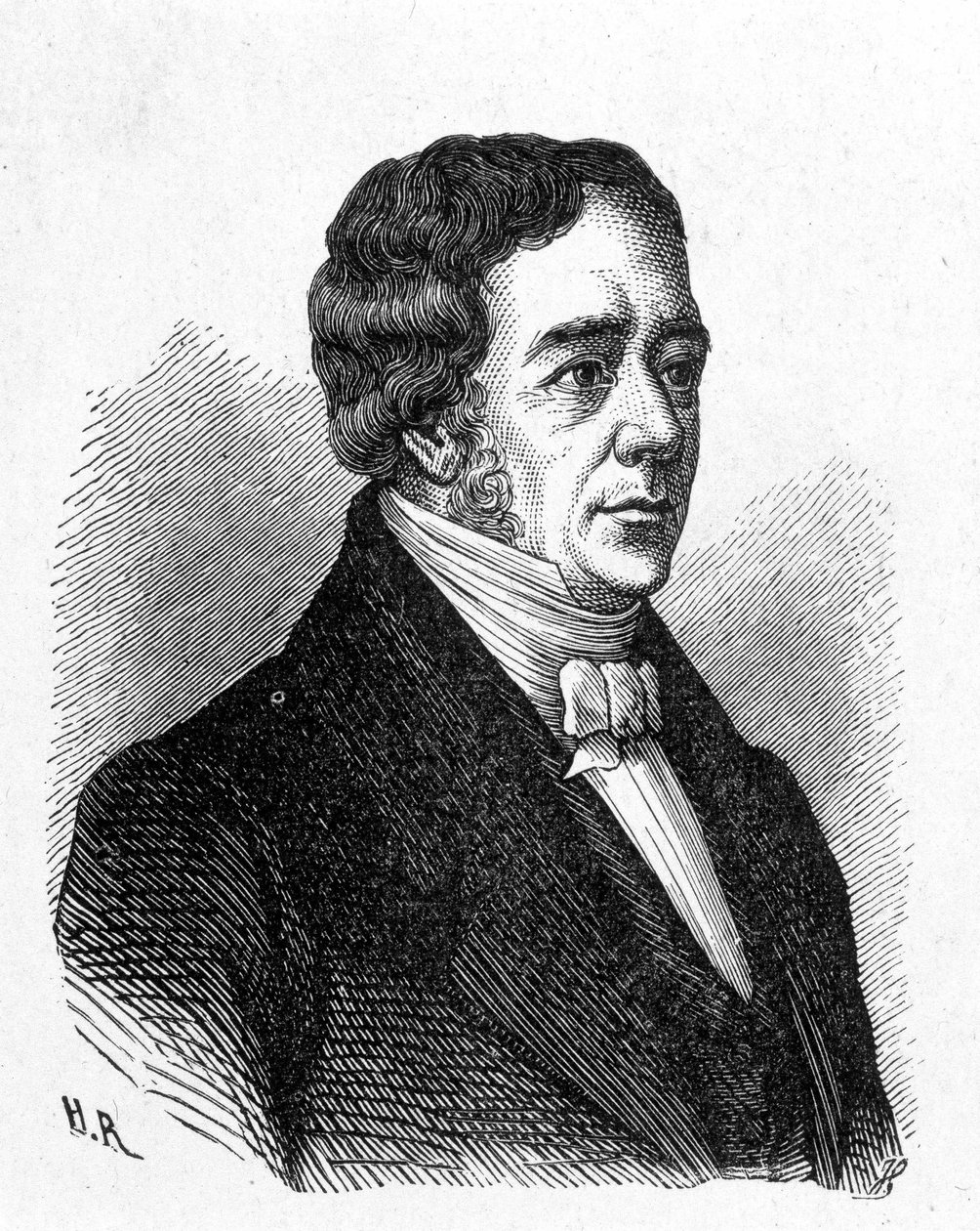 Hans Christian Oerstedin muotokuva (Oersted tai Oersted tekijältä French School