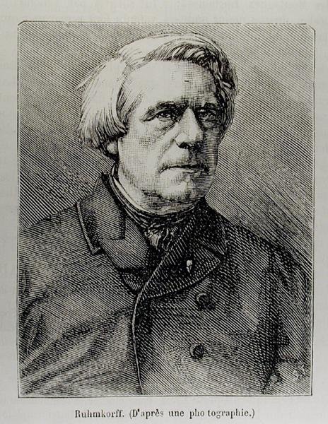 Heinrich Daniel Ruhmkorffin (1803-77) muotokuva tekijältä French School