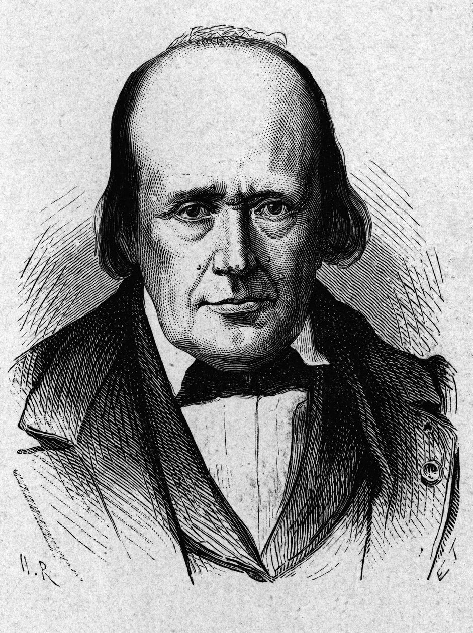Muotokuva Henri Milne - Edwards (1800 - 1885), ranskalainen fysiologi - "" Album de la Science; maineikkaat tiedemiehet; Suuria löytöjä””” 1896. tekijältä French School
