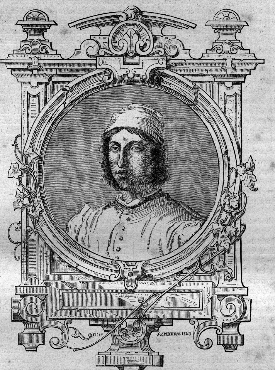 Herimarin muotokuva, Saint Denis of Reims