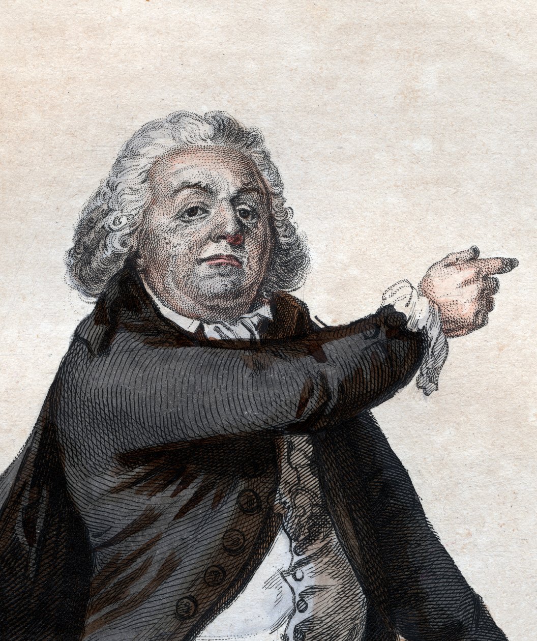 Honore Gabriel Riquetin muotokuva, kreivi de Mirabeau (1749-1791), ranskalainen poliitikko ja vallankumouksellinen. tekijältä French School