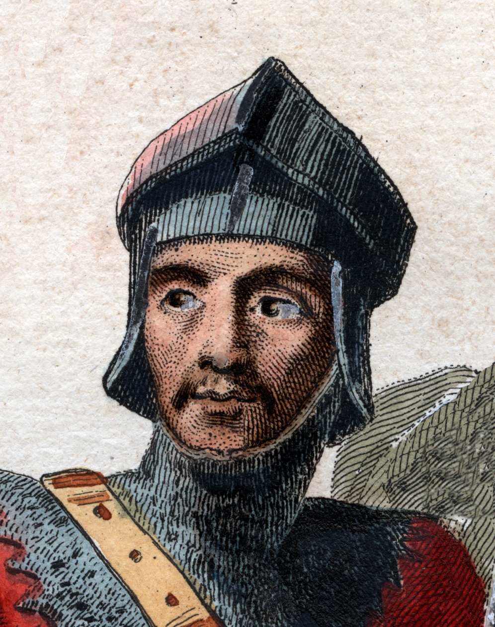 Ranskan kuninkaan Hugh I Capetin (n. 941-996) muotokuva. tekijältä French School