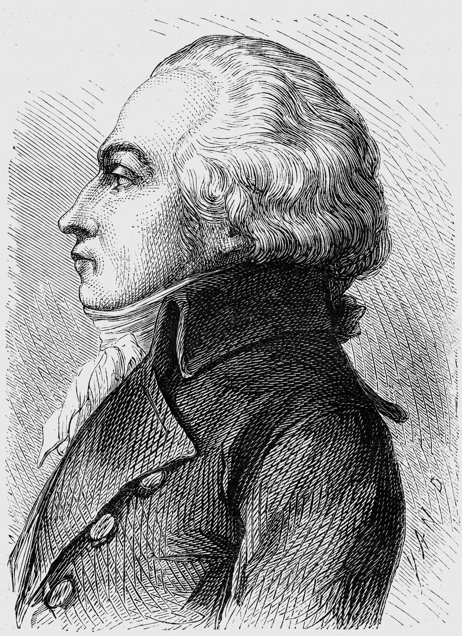 Jacques Constantion Perrierin muotokuva tekijältä French School