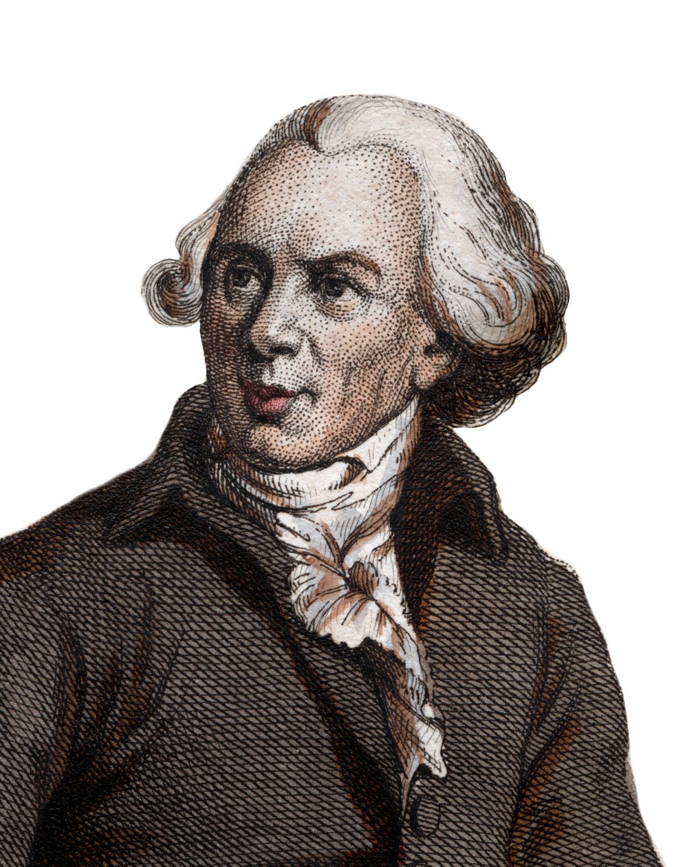 Jacques Delillen (Abbe Delille) (1738-1813), ranskalaisen runoilijan ja kääntäjän muotokuva. tekijältä French School