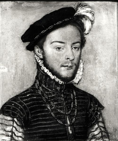 Nemoursin herttua Jacques de Savoien (1531-85) muotokuva, n. 1565 tekijältä French School