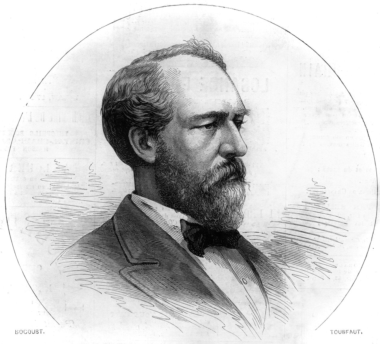 James Abram Garfieldin muotokuva tekijältä French School