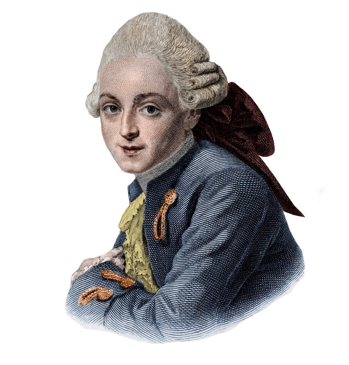 Jean-Louis Archangen (1750-1832) ranskalaisen arkkitehdin muotokuva. tekijältä French School