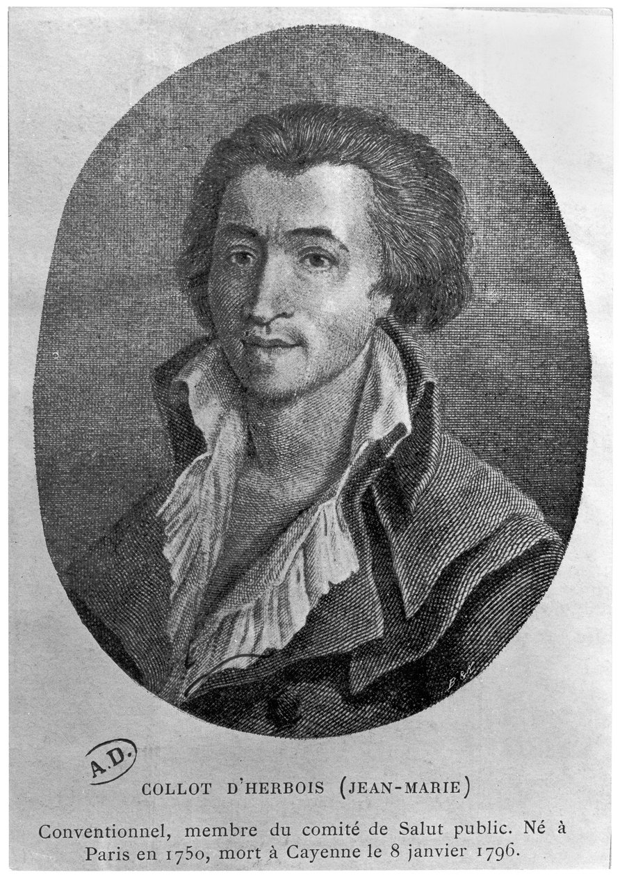 Muotokuva Jean-Marie Collot dHerbois