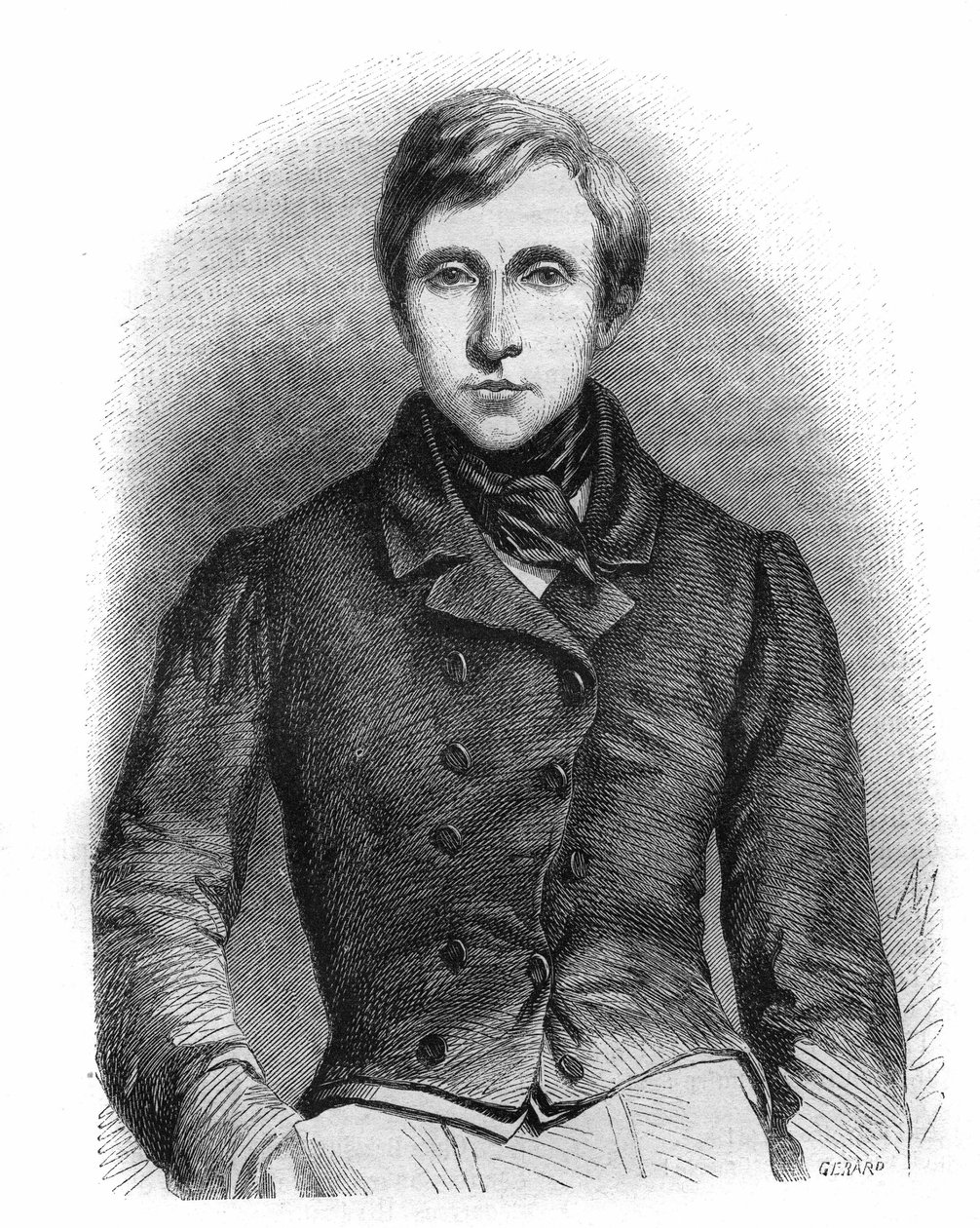 Ranskalaisen runoilijan Jean Auguste Pelage Brizeux
