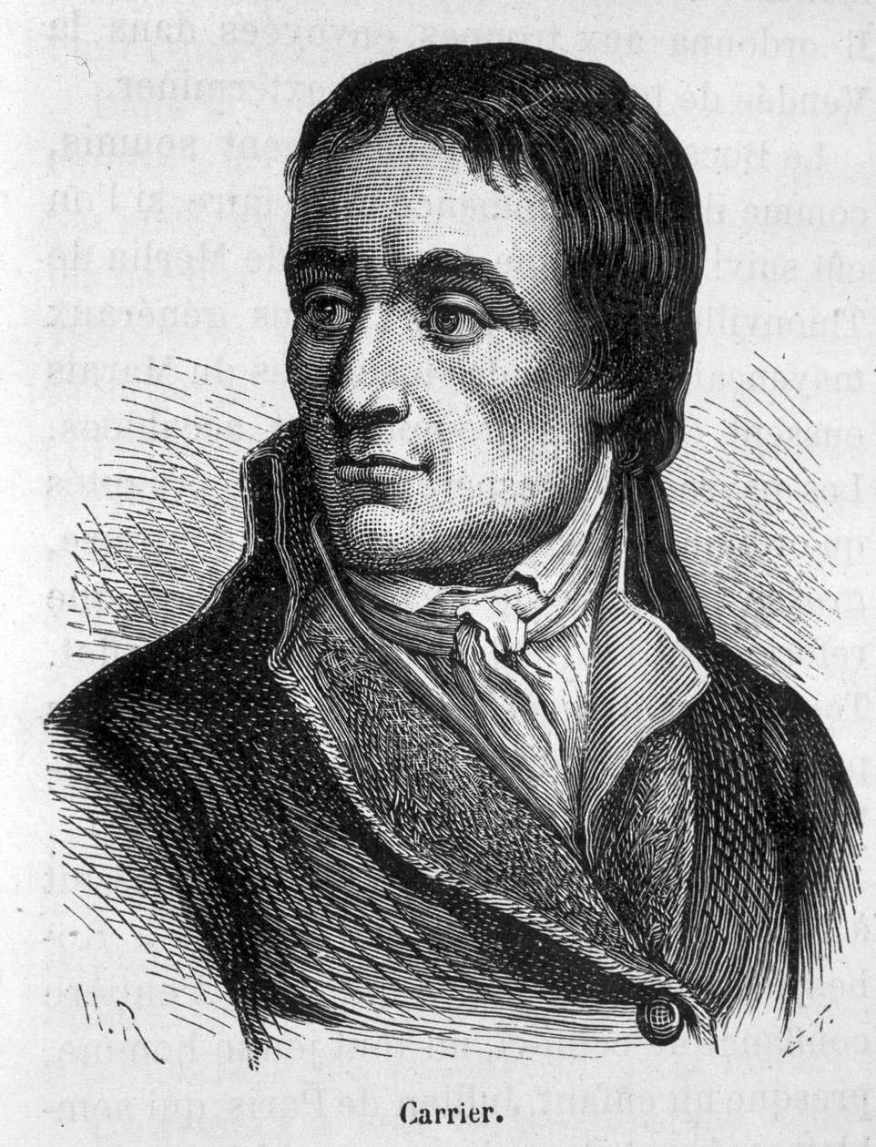 Jean Baptiste Carrierin (1756 - 1794), ranskalaisten poliitikkojen muotokuva - Henri Martinin "" L