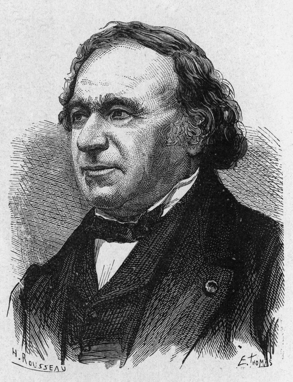 Jean Baptiste Dumasin (1700 - 1884) muotokuva - "" Tiedealbumissa; maineikkaat tutkijat; Suuria löytöjä””” 1896. tekijältä French School