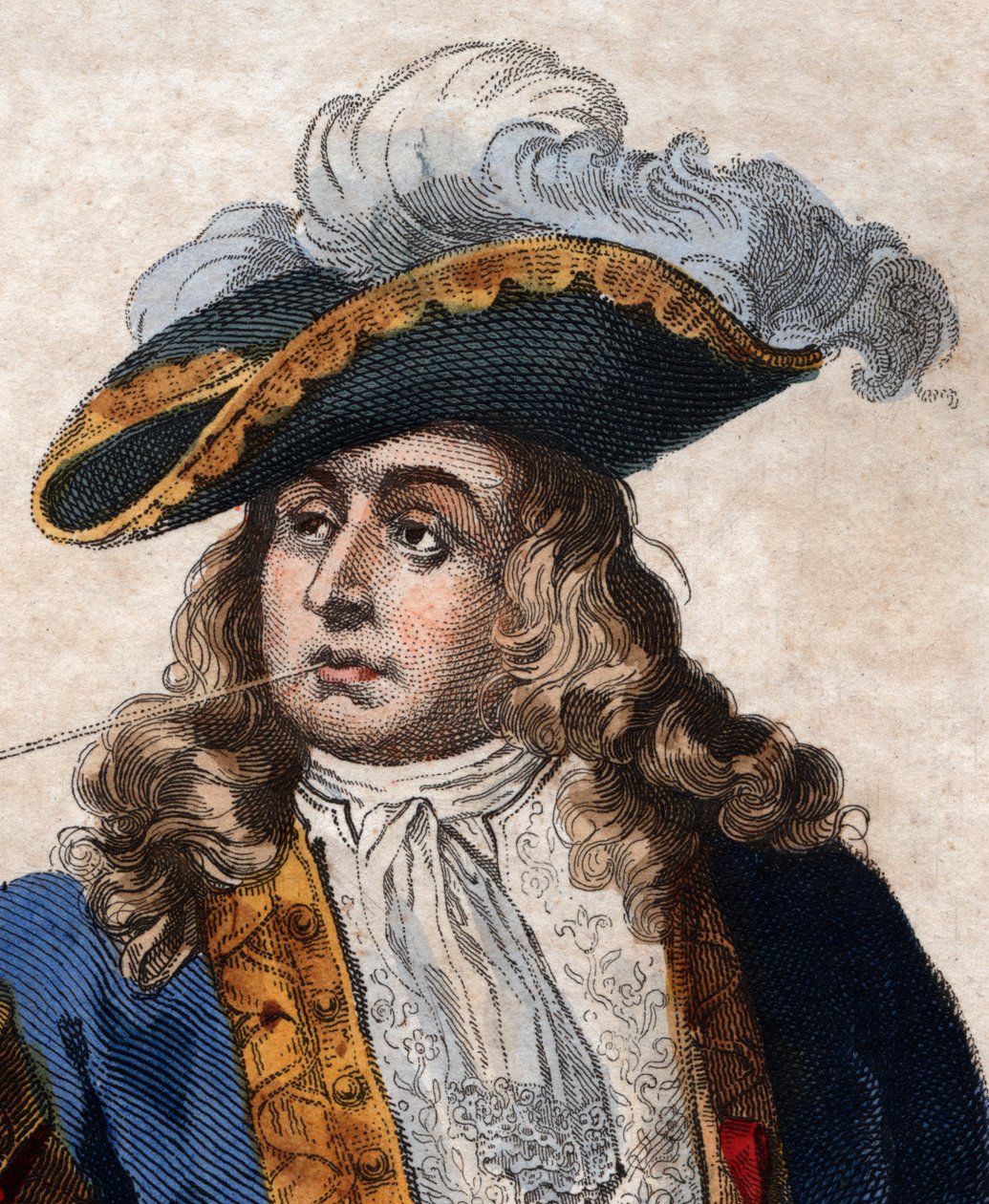 Jean Bartin (1650-1702), ranskalaisen korsaarin muotokuva. tekijältä French School