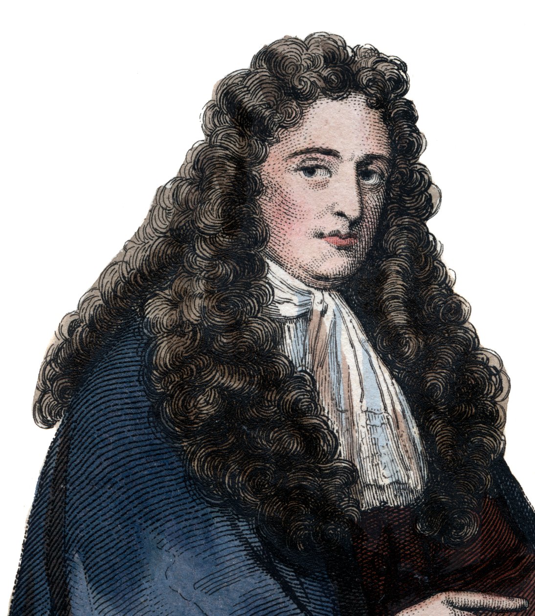 Jean Chardinin (1643-1713), ranskalaisen jalokivikauppiaan ja matkailijan muotokuva. tekijältä French School