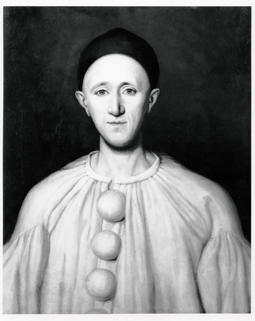 Jean Charles Deburau (1829-73) muotokuva Pierrot