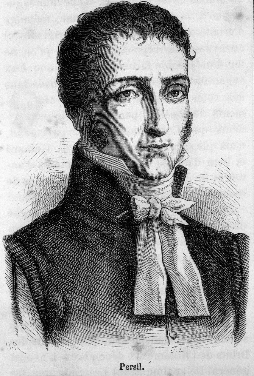 Muotokuva Jean Charles Persilistä (1785-1870), Ranskan oikeusministeristä. tekijältä French School