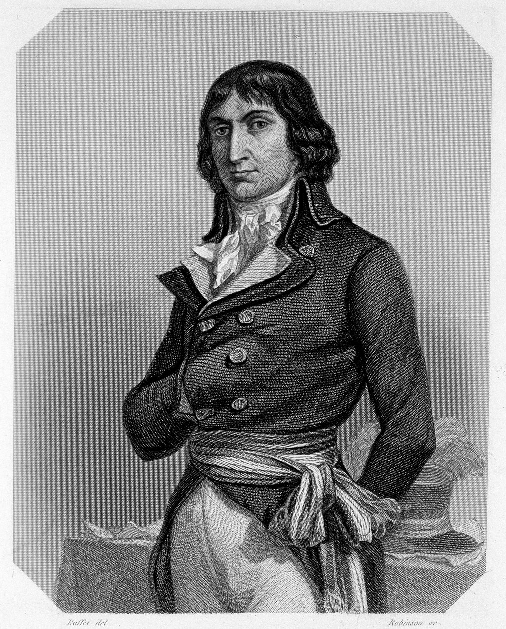 Jean Nicolas Billaud Varennen muotokuva tekijältä French School