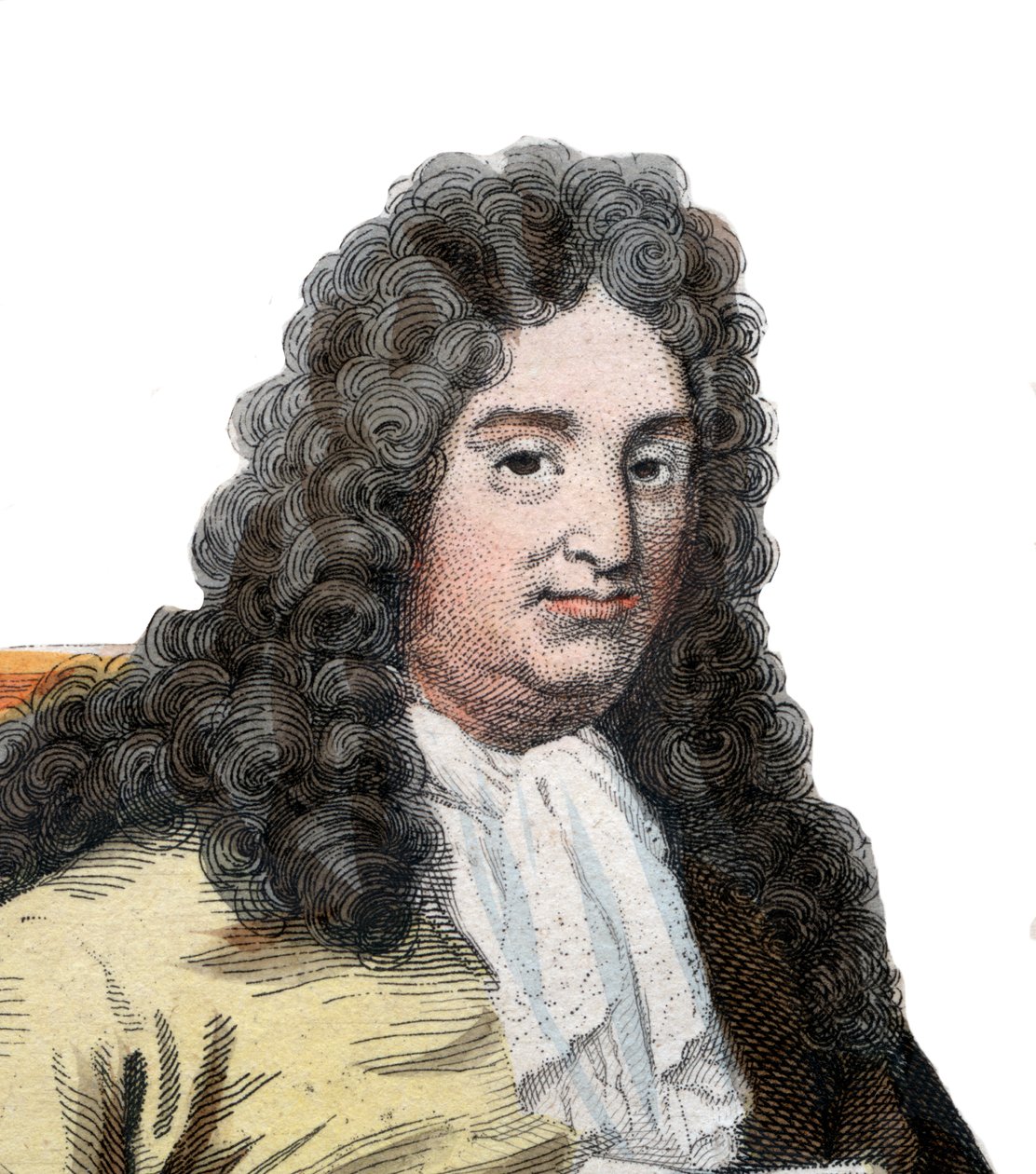 Jean Racinen (1639-1699), ranskalaisen näytelmäkirjailijan muotokuva. tekijältä French School