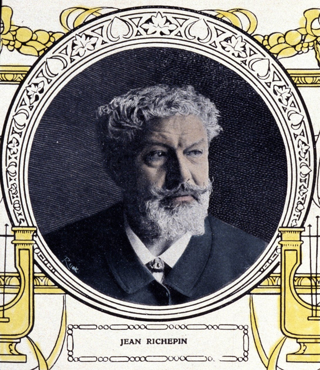 Ranskalaisen kirjailijan Jean Richepinin (1849-1926) muotokuva. tekijältä French School