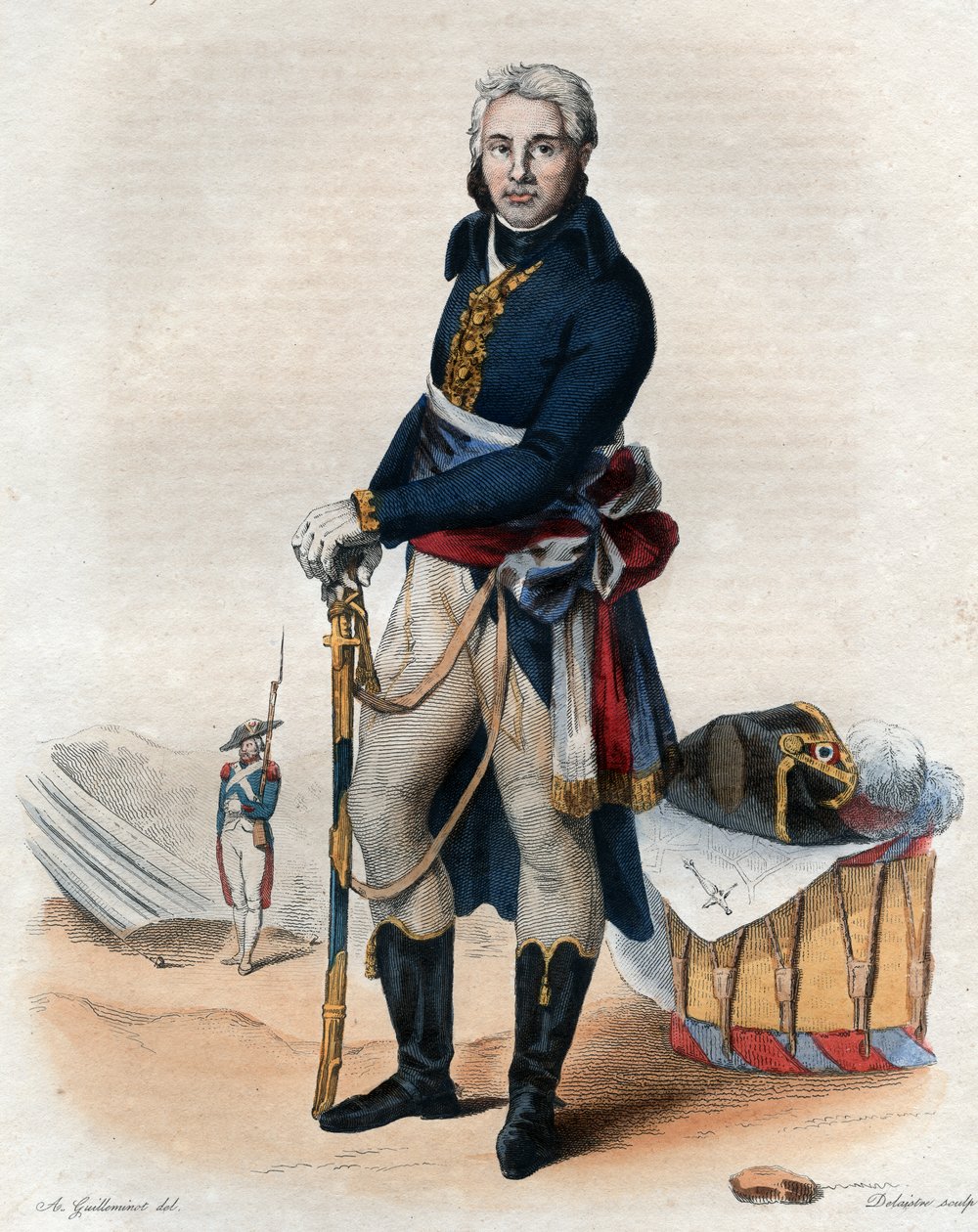Jean Victor Moreaun (1763-1813), ranskalaisen kenraalin muotokuva. tekijältä French School