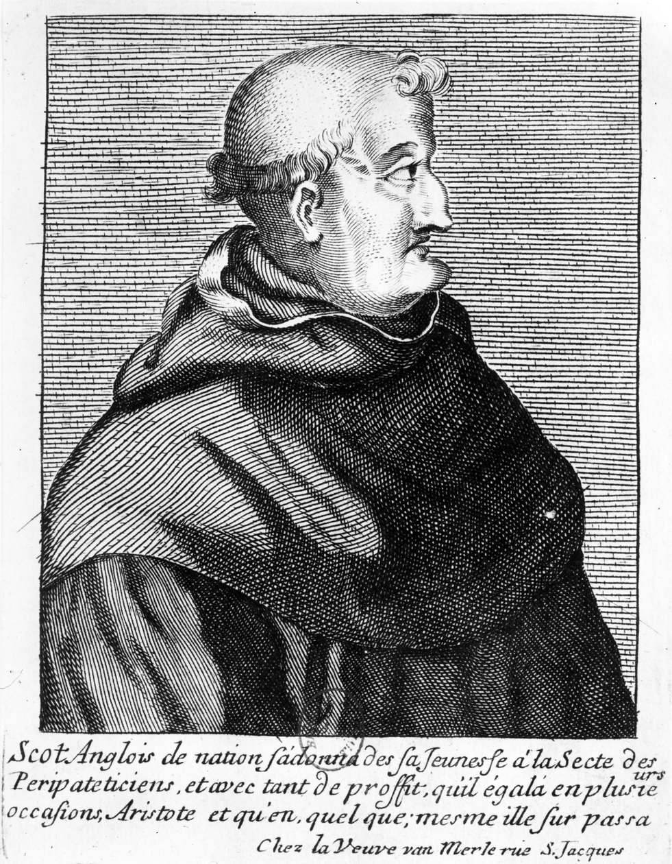 John Duns Scotuksen muotokuva (n. 1265–1308) tekijältä French School
