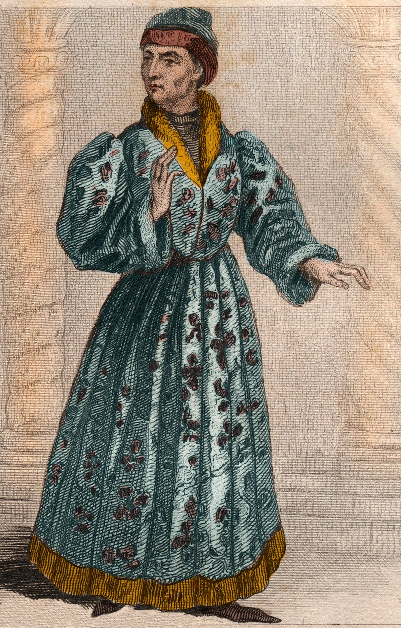 John the Fearless (1371-1419) Burgundin herttuan muotokuva. tekijältä French School