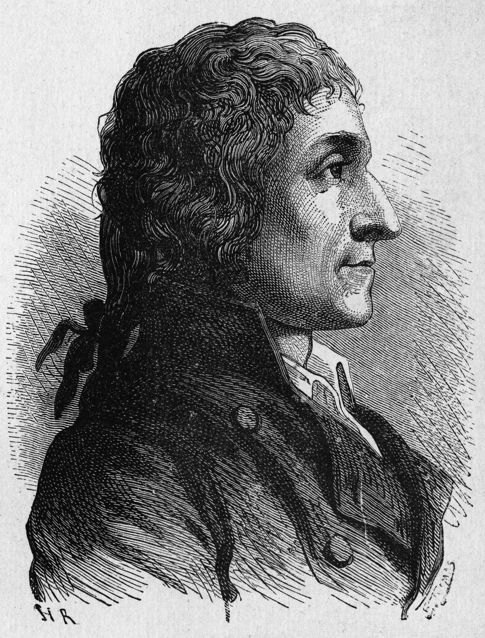 Joseph-Louis Proustin (1754 - 1826), ranskalaisen kemistin muotokuva - Album de la Science -julkaisussa; maineikkaat tiedemiehet; Suuria löytöjä””” 1896. tekijältä French School