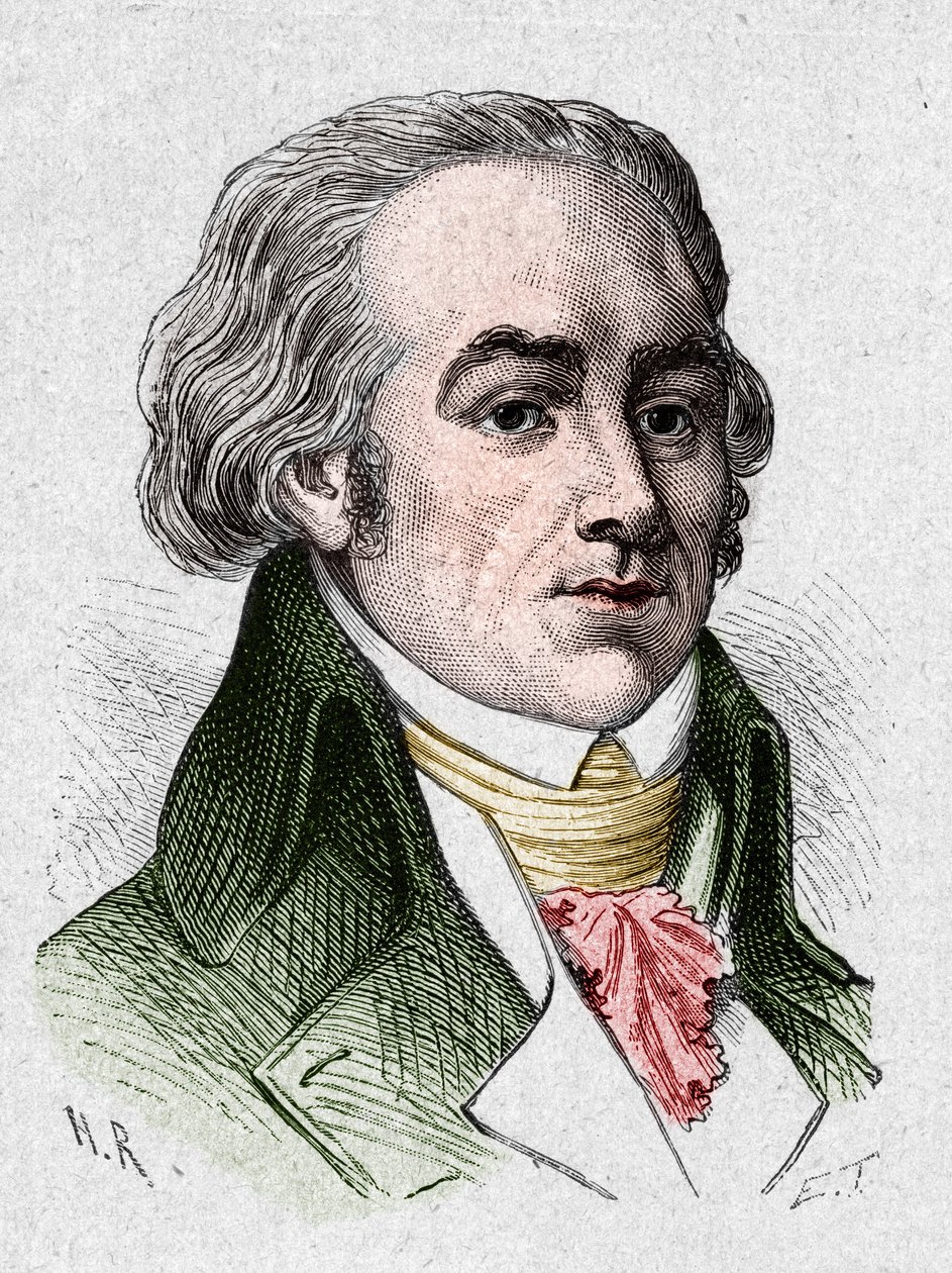 Puisayen kreivin Joseph Genevieven muotokuva tekijältä French School
