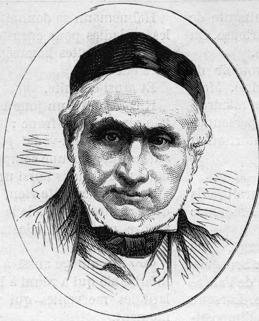 Joseph Nicolas Robert Fleuryn muotokuva (Robert-Fleury tekijältä French School