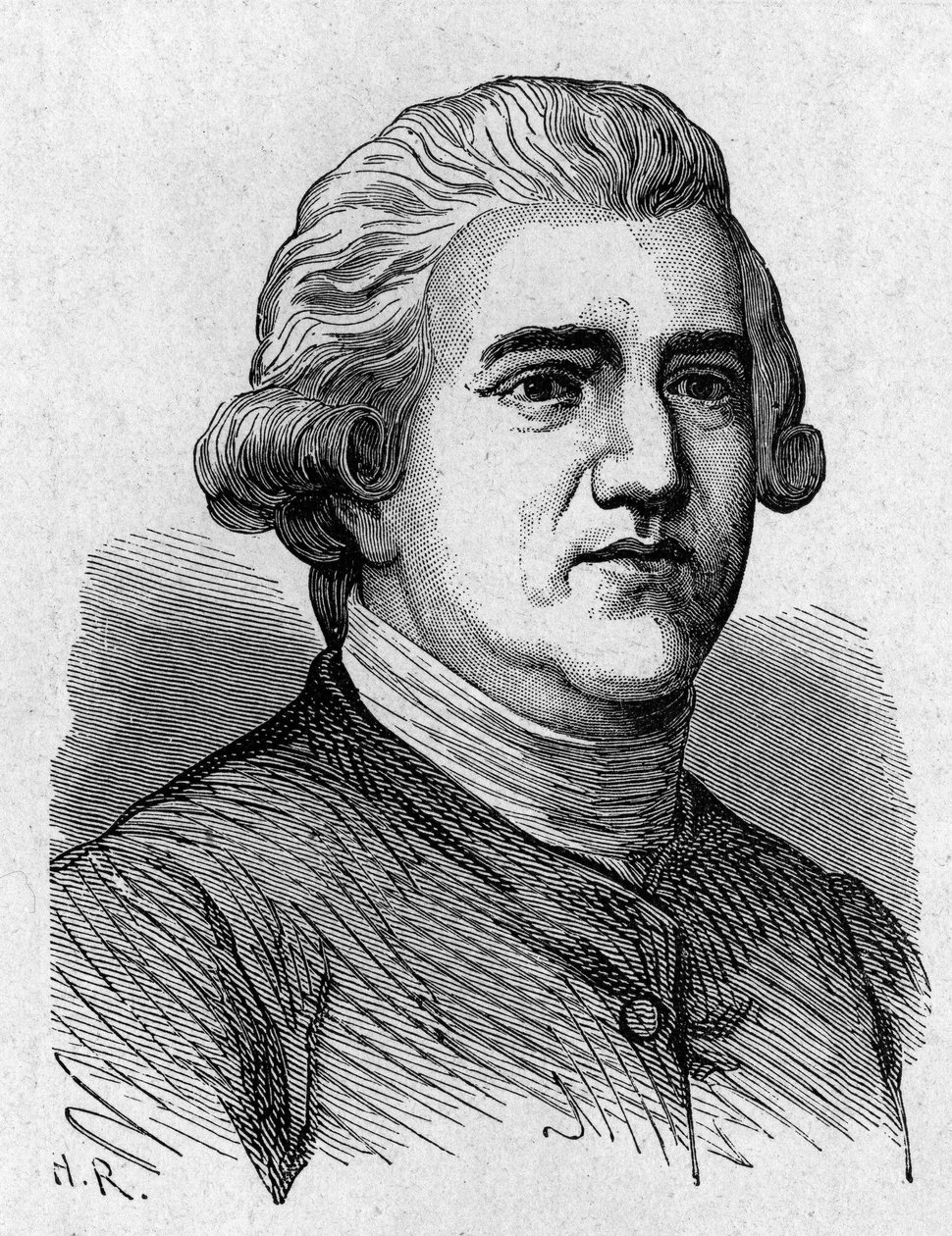 Muotokuva Josiah Wedgwoodista (1730 - 1795), brittiläisestä taiteilijasta ja teollisuusmiehestä - "" Album of Science -lehdessä; maineikkaat tutkijat; Suuria löytöjä””” 1896. tekijältä French School