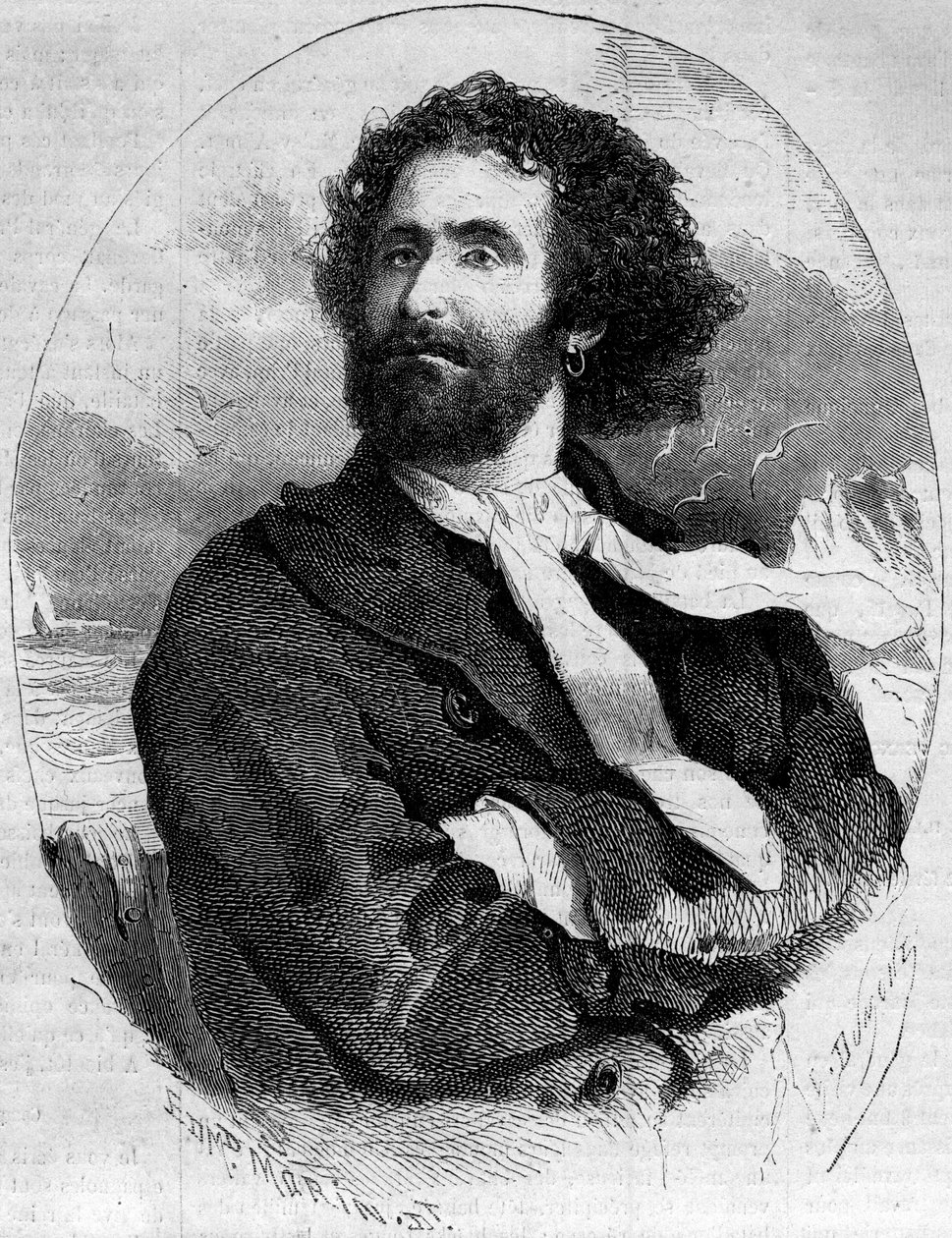 Lafontaine muotokuva (Henry Lafontaine tekijältä French School