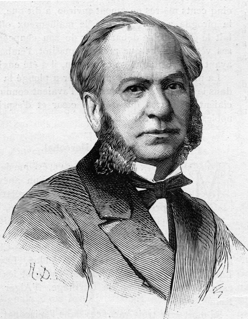Louis Branduksen (1887) muotokuva, kuuluisa 1800-luvun musiikin kustantaja. tekijältä French School