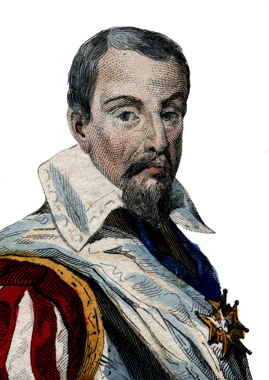 Muotokuva Louis Des Balbes de Berton de Crillonista (1543-1615), ranskalainen sotilas kutsui miestä pelkäämättä. tekijältä French School