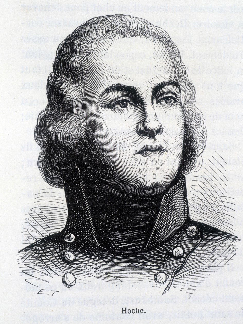 Ranskan kenraalin Louis Lazare Hochen (1768-1797) muotokuva - Henri Martinin "" L