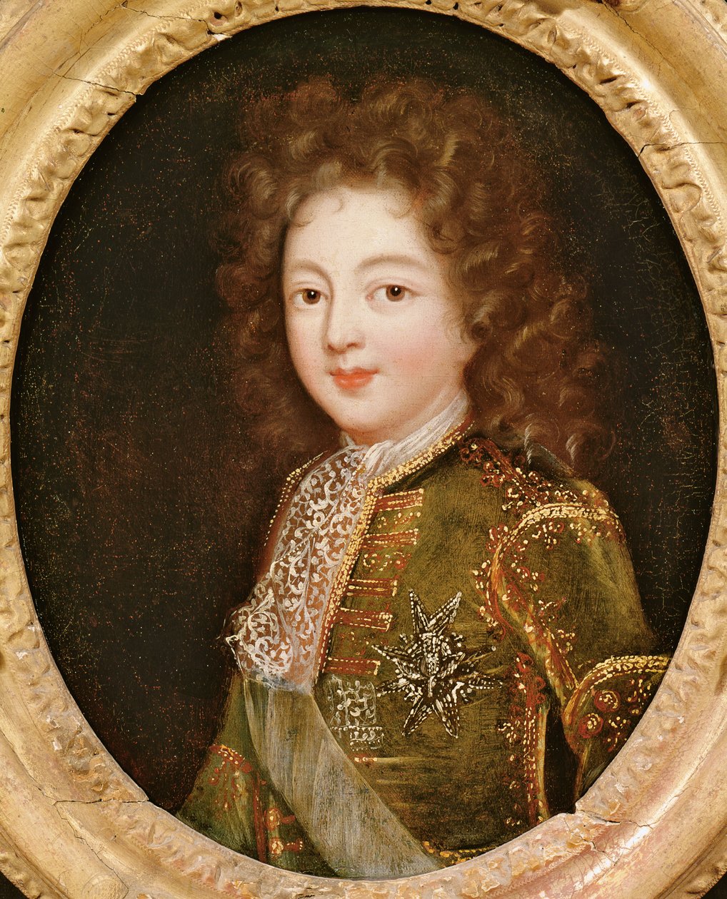 Louis de Francen (1682-1712) muotokuva tekijältä French School