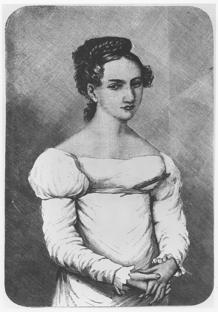 Maria Wereszczakan muotokuva tekijältä French School
