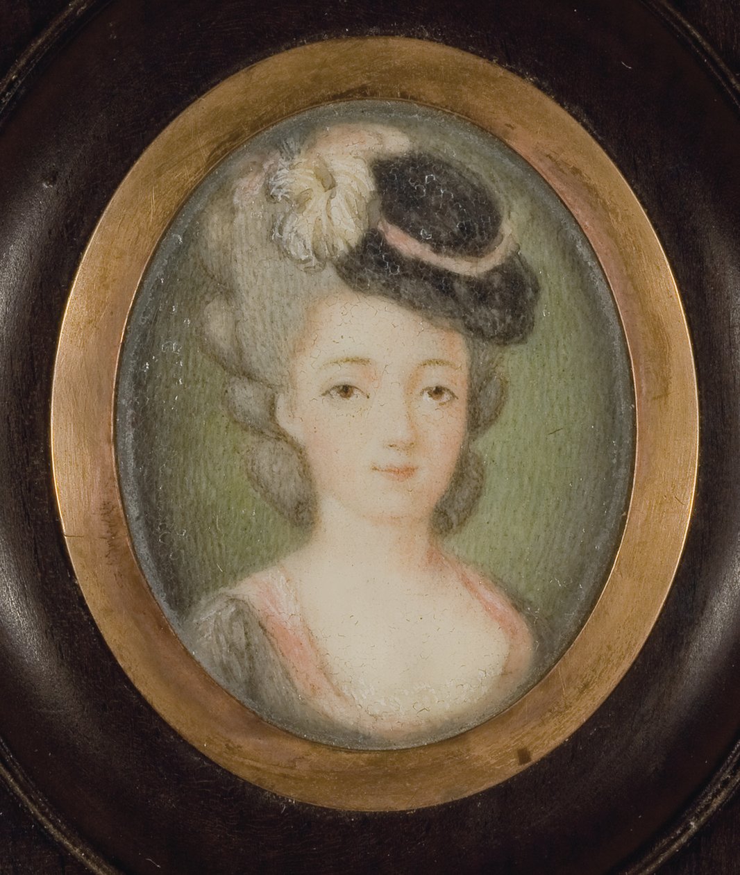 Marie Adrienne Francoise de Noaillesin, Marquise de la Fayetten muotokuva tekijältä French School